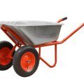Тачка строительная ECO WB351-2 (130л, 350кг, 2 пневмоколеса 4.00-8)
